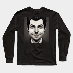 Pete Buttigieg | Comics Style Long Sleeve T-Shirt